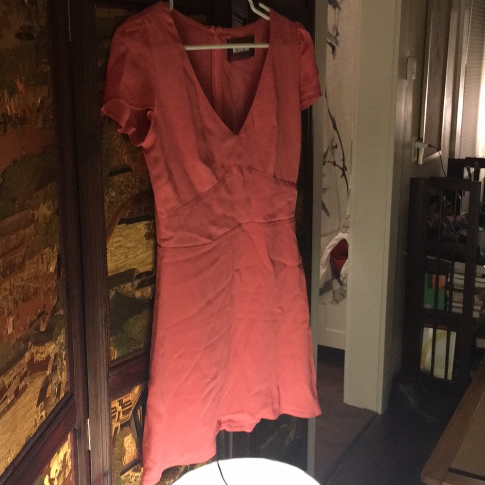 Pink reformation dress